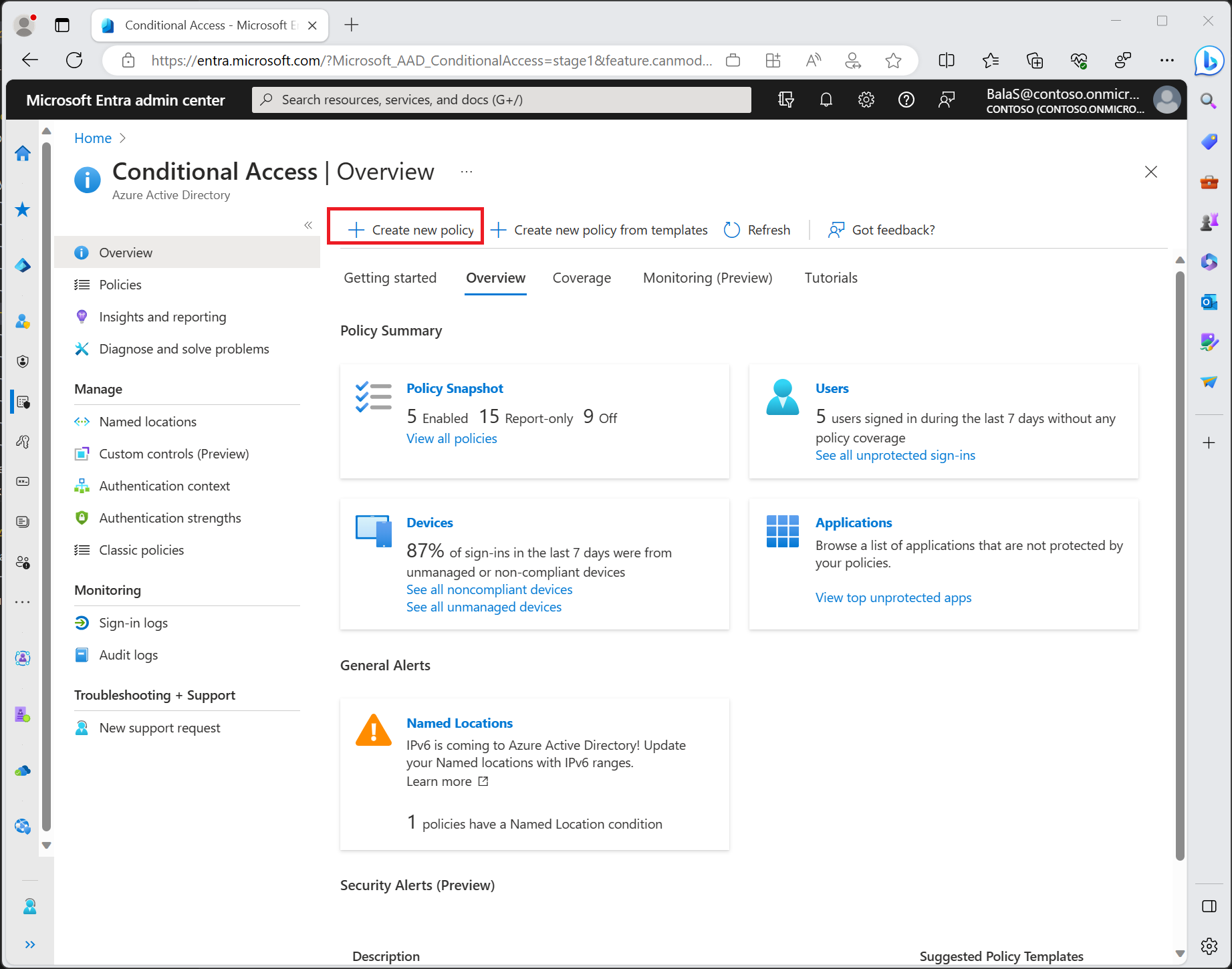 Création d’une politique d’accès conditionnel
